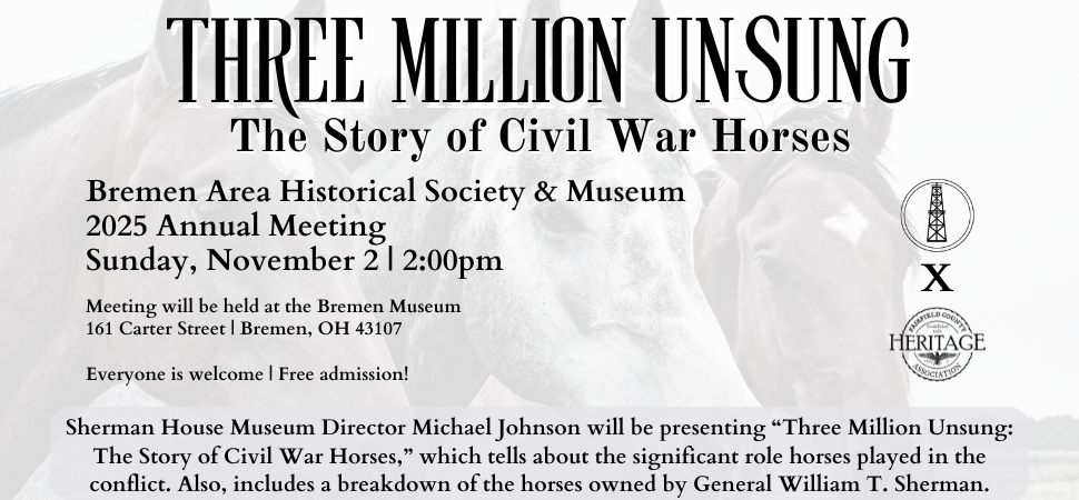 BAHS Annual Meeting Three Million Unsung